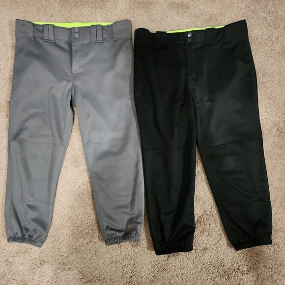 Mizuno Pants - Mizuno women's performance softball pants (set of 2) Size Large